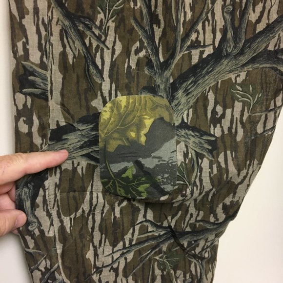 Vintage Mossy Oak Camouflage Mens Size XXL Tree Stand Hunting Pants - Picture 12 of 12